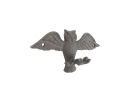 Cast Iron Flying Owl Decorative Metal Talons Wall Hooks 6""