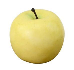 2 Pcs Artificial Fruit Apples Fake Fruits Simulation Lifelike Apple [A]