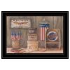 "Sweet Land of Liberty" by Pam Britton, Ready to Hang Framed Print, Black Frame