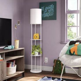 Shelf Floor Lamp White - Room Essentials‚Ñ¢