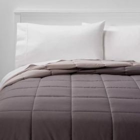 Reversible Microfiber Solid Comforter - Room Essentials