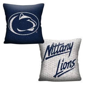 Penn State OFFICIAL NCAA "Invert" Woven Pillow