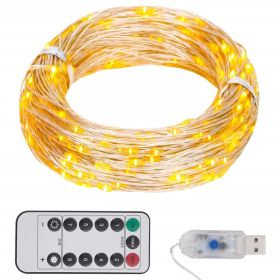 LED String with 150 LEDs Warm White 49.2'