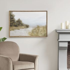 Abstract Landscape Framed Canvas Wall Art