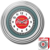 11.75" Coca-Cola Clock with Chrome Finish, 1930's Style