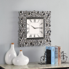 ACME Kachina Wall Clock in Mirrored and Faux Gem