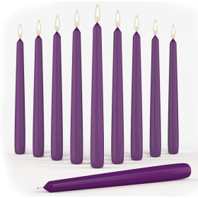 Set of 10 Dinner Taper Candles