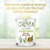 Magnificent 101 Pure Sage Smudge Candles for House Energy Cleansing, Set of 3