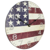 La Crosse Clock 404-2631F 12 inch Americana Quartz Analog Wall Clock