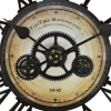 FirsTime & Co. Black Gearworks Wall Clock, Industrial, Analog, 24 x 2 x 24 in (3.8) 3.8 stars out of 5 reviews 5 reviews