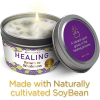 Magnificent 101 Healing 6oz Natural Soy Aromatherapy Wholeness Intention Candle with Sage, Palo Santo, and Lavender