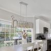 Modern Oval Crystal ceiling chandelier Luxury Home Decor Light Fixture