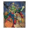 DC Comics Justice League Silk Touch Throw Blanket, 50" x 60", Holiday Team Work