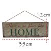 Wooden English Phrase Hanging Plaque Sign Clothing Store Cafe Bar Wall Art Decoration Slogan Sign