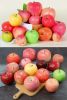 2 Pcs Artificial Fruit Apples Fake Fruits Simulation Lifelike Apple [F]