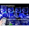 9.8*6.5FT Christmas Mesh Net Light,360 LED Net Light with 8 Modes&Remote,Connectable Net String Christmas Lights for Garden/Bushes/Indoor Outdoor/Curt