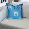 CRABBY Indoor/Outdoor Soft Royal Pillow, Envelope Cover Only, 16x16