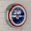 NHL Chrome Double Rung Neon Clock - Winnipeg Jets‚Ñ¢