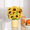 1pc 3D Pop Up Flower Greeting Card With Envelope Sunflower Bouquet Gift For Birthday New Year Wedding Anniversary