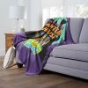 Warner Bros. Scooby-Doo Silk Touch Throw Blanket, 50" x 60", Mysteries of the Haunted House