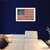 "Pledge of Allegiance" By Marla Rae, Printed Wall Art, Ready To Hang Framed Poster, White Frame