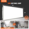VEVOR 1 Pack 2x4 FT LED Flat Panel Light, 6000LM 50W, Surface Mount LED Drop Ceiling Light Fixture with Adjustable Color Temperature 3500K/4000K/5000K
