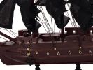 Wooden Captain Kidds Adventure Galley Black Sails Model Pirate Ship 12""