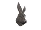 Cast Iron Rabbit Head Wall Mounted Bottle Opener 5""