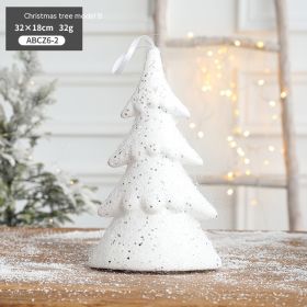Christmas Snowman Sled Elk Squirrel Polar Bear Decorations Desktop Ornaments (Option: Christmas Tree B Models 32G)