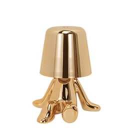 Bedside Touch Control Table Lamp;  Creative Little Golden Man Decorative Thinker Statue LED Desk Lamp (Color: Style 8)