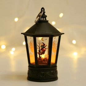 Halloween Pumpkin LED Lamp Spooky Bar Decor and Ghost House Ornament (Color: Q2)