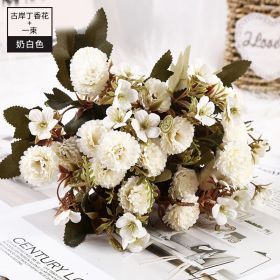 11pcs Bouquet Of DRIED Flowers ROSE Roses Bouquet Of Natural Air Dried Nordic Wind Wedding Home Decoration Valentine&#39;s Day Gift (Color: D, size: 11pcs)