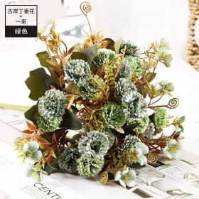 11pcs Bouquet Of DRIED Flowers ROSE Roses Bouquet Of Natural Air Dried Nordic Wind Wedding Home Decoration Valentine&#39;s Day Gift (Color: C, size: 11pcs)