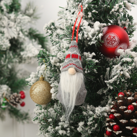 New Year  Gifts Christmas Santa Faceless Gnomes Dolls Christmas Decorations for Home Xmas Tree Decor Ornaments (Color: C)