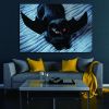 Drop-Shipping Framed Canvas Wall Art Decor Painting For Halloween,Scary Pumpkin Painting For Halloween Gift, Decoration For Halloween Office Living Ro