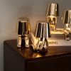 Bedside Touch Control Table Lamp;  Creative Little Golden Man Decorative Thinker Statue LED Desk Lamp