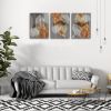 Canvas Wall Art Abstract Paintings Leaf Wall Pictures Canvas Art Prints Nature Plants Poster Stretched Framed Artworks for Living Room Bedroom Bathroo